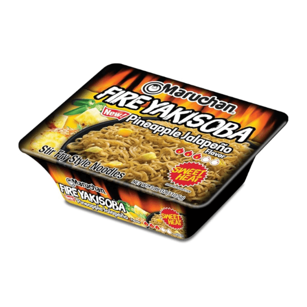 Maruchan Yakisoba Fire Pineapple Jalapeno 111.5g - USA