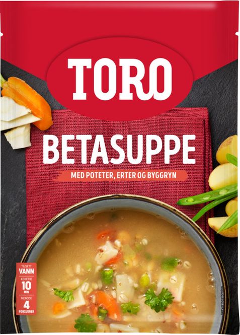 Hovedbilde Toro Betasuppe 112g.