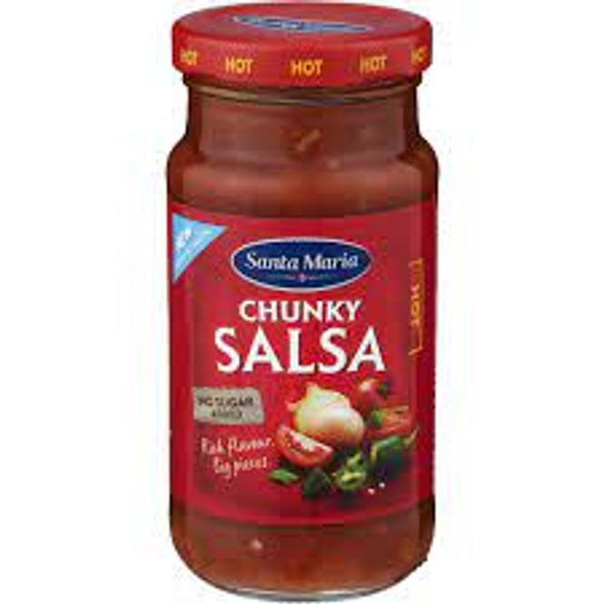 Hovedbilde Santa Maria Chunky Salsa Hot 230g.