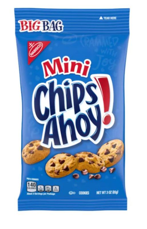 Chips Ahoy BIG BAG 3oz 85g.