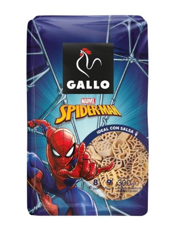 Gallo Spider-Man Pasta 300g.