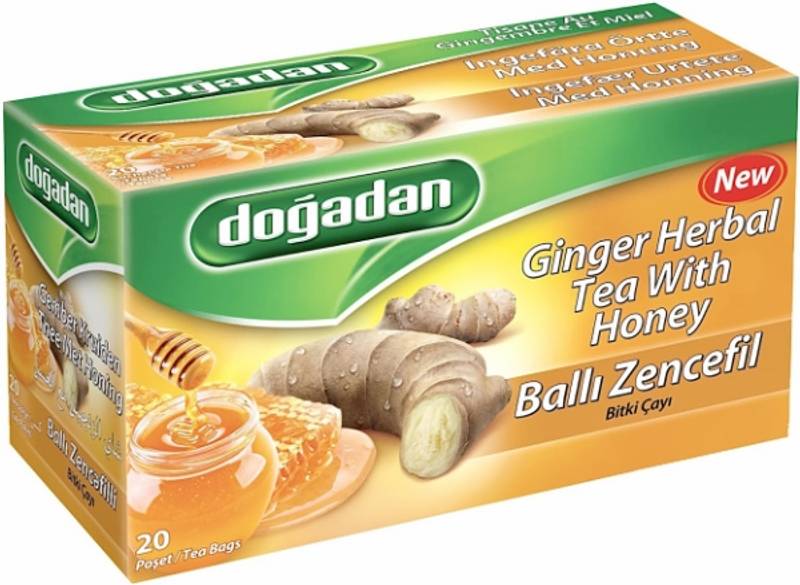 Dogadan Ingefær&Honning Urte Te 20 Poser