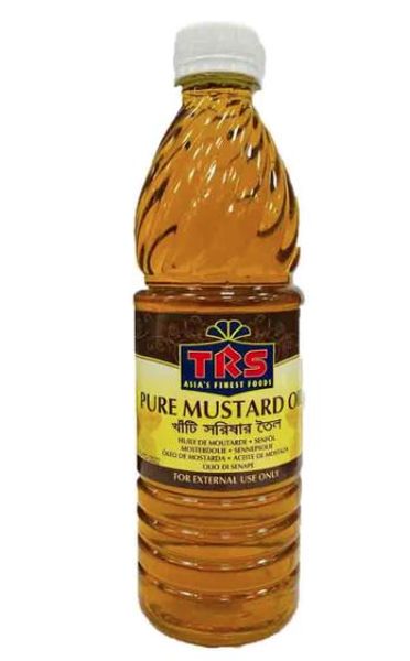 TRS Pure Mustard Oil 1L./ Kun til Utvortes Bruk 