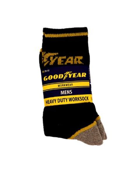 Hovedbilde Goodyear Work Socks Black 3pk.