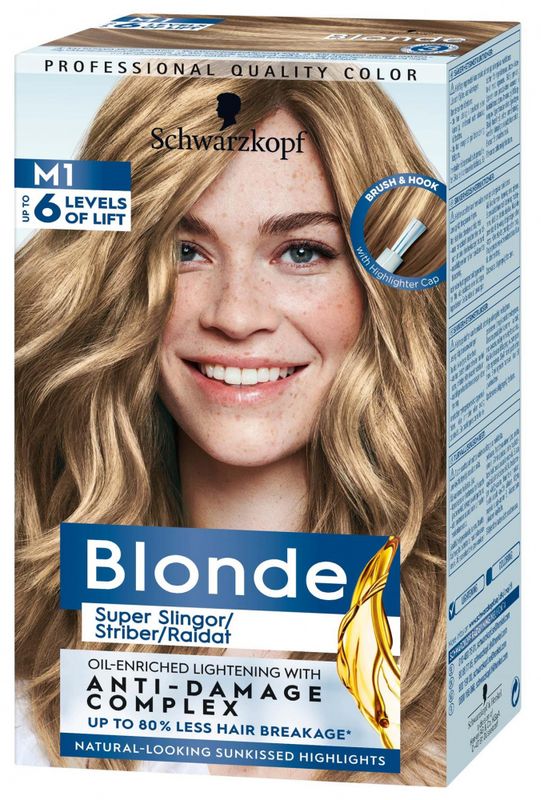 Hårfarge Blonde M1 Schwarzkopf
