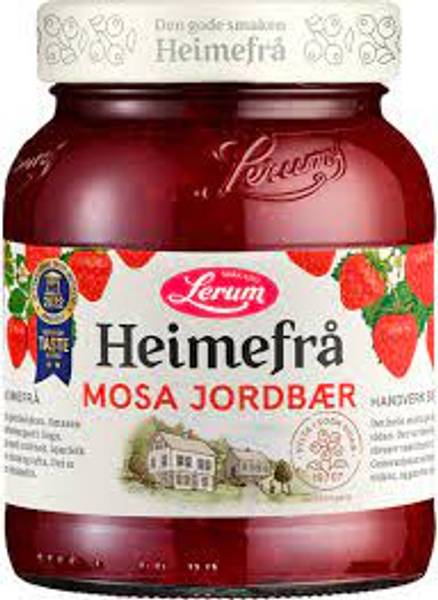 LERUM JORDBÆR MOSA HEIMEFRØ 380G.