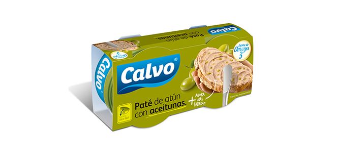 Hovedbilde Calvo Tunfisk Pate m/Oliven  2pk./165g.