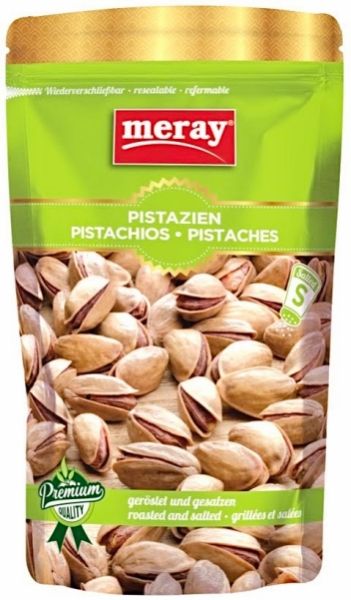 MERAY PISTASJNØTTER RISTET & SALTET 150g.
