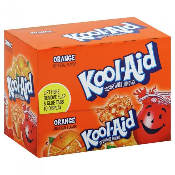 Hovedbilde 48x Kool Aid Sachet Orange 4,2g