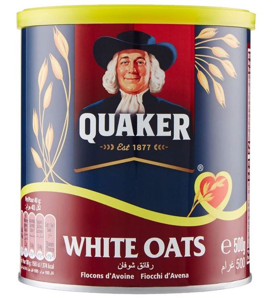 Quaker White Oats 500g.