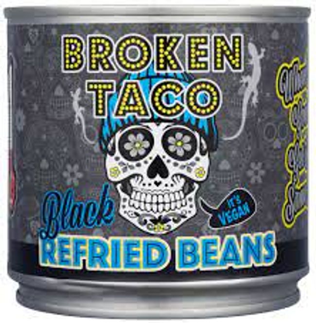 Hovedbilde Broken Taco Black Refried Beans  400g.
