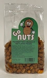 Hovedbilde GO NUTS PEANØTTER CRUNCHY -  KATJANG PEDIS 200g.