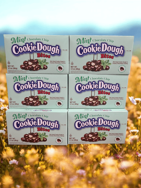 Cookie Dough Bites Mint Chocolate Chip (88g)*12st.USA/ Hele Kartong