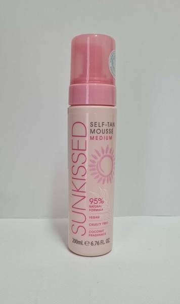 Sunkissed Selvbruningsmousse Mrk 200ml.