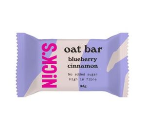 Hovedbilde Oat Bar Blueberry Cinnamon Nick's 35g.