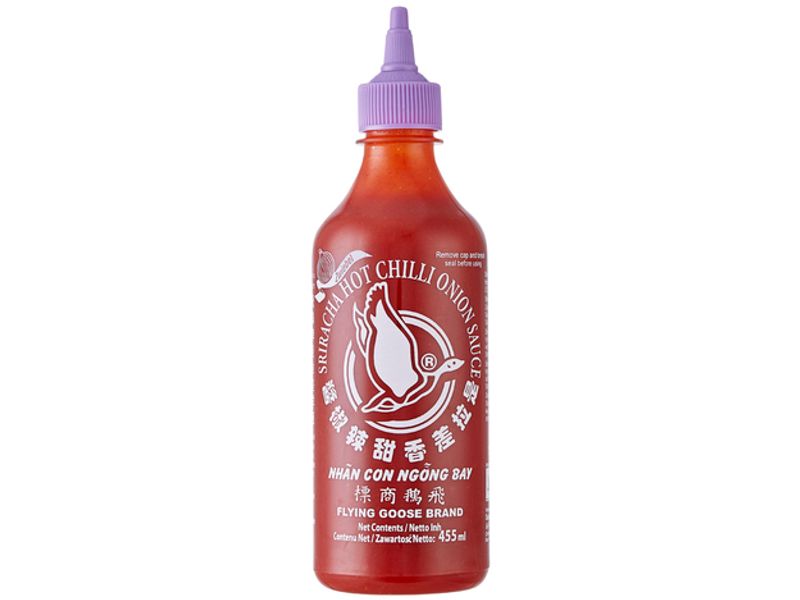 F.G Sriracha Hot Chilli Sauce Onion((Løk)) 455ml.
