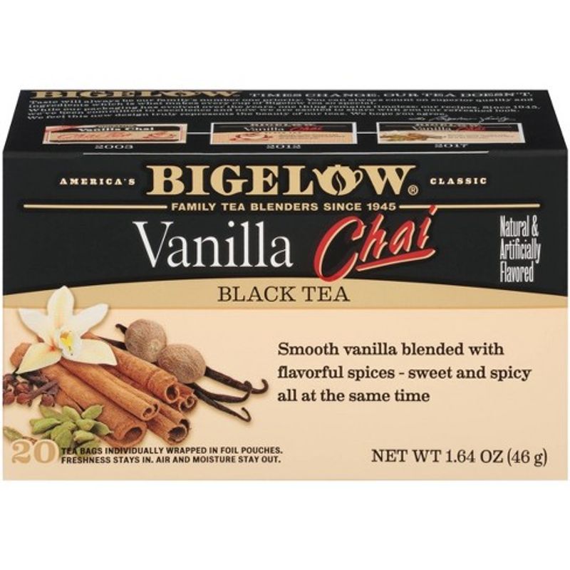 Bigelow Vanilla Chai Black Tea 20tp.