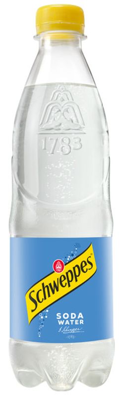 Soda Water Schweppes 500ml.