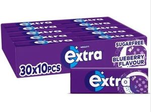 Hovedbilde Extra Tyggegummi Blueberry 14g*30st. Hele ...