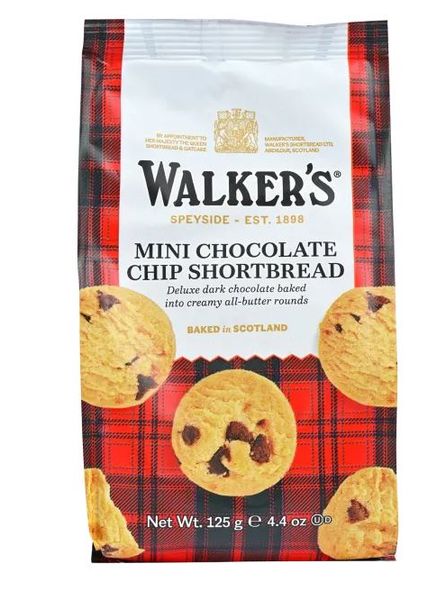 Walker's shortbread mini m/sjokolade 125 g.